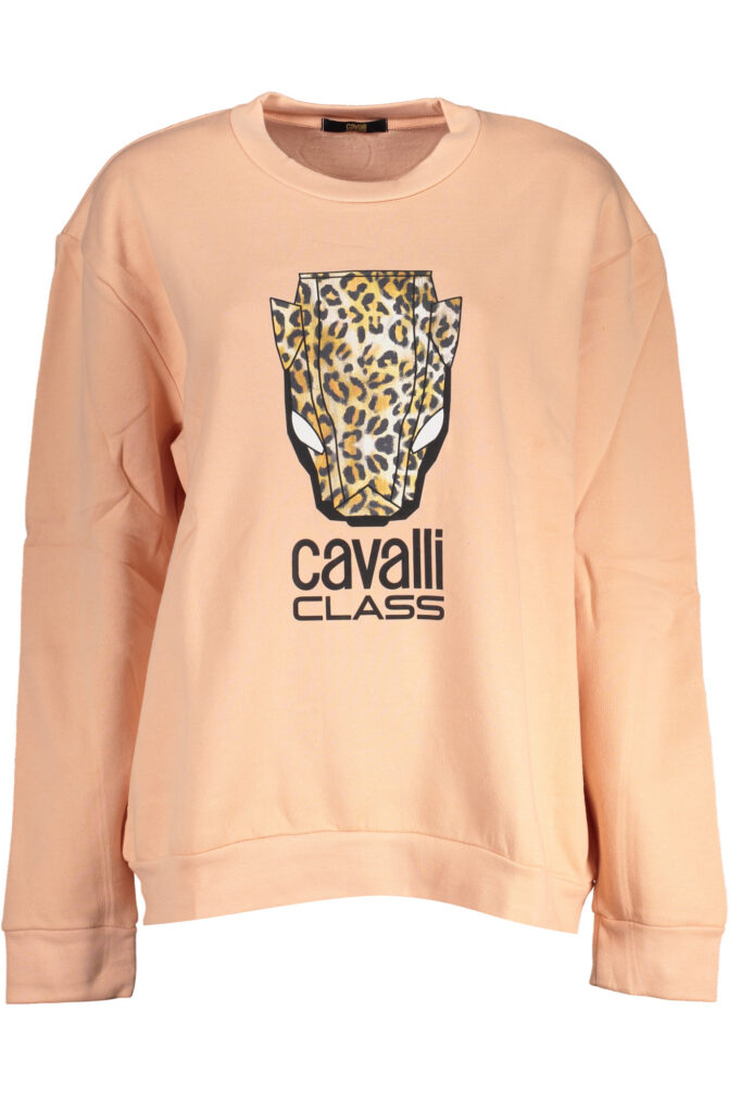 Cavalli Class Damen Sweatshirt Pink