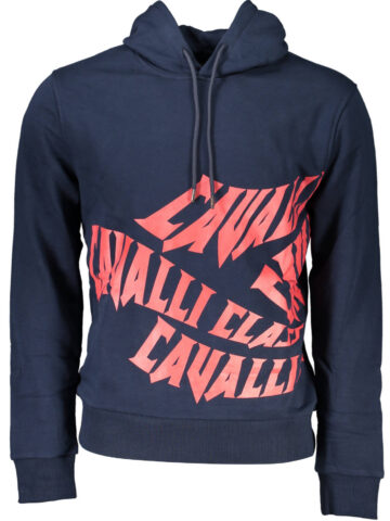 CAVALLI CLASS Herren Hoodie Blau