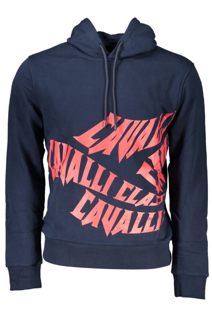 CAVALLI CLASS Herren Sweatshirt Blau