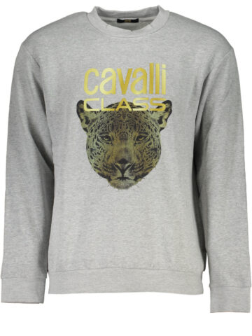 CAVALLI CLASS Sweatshirt Herren Grau