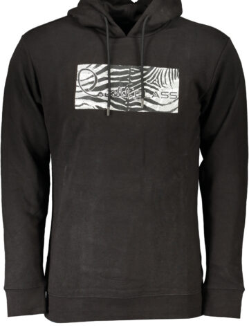 CAVALLI CLASS Herren Sweatshirt mit Reißverschluss Schwarz