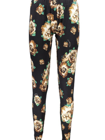 CAVALLI CLASS Damen Leggings Schwarz