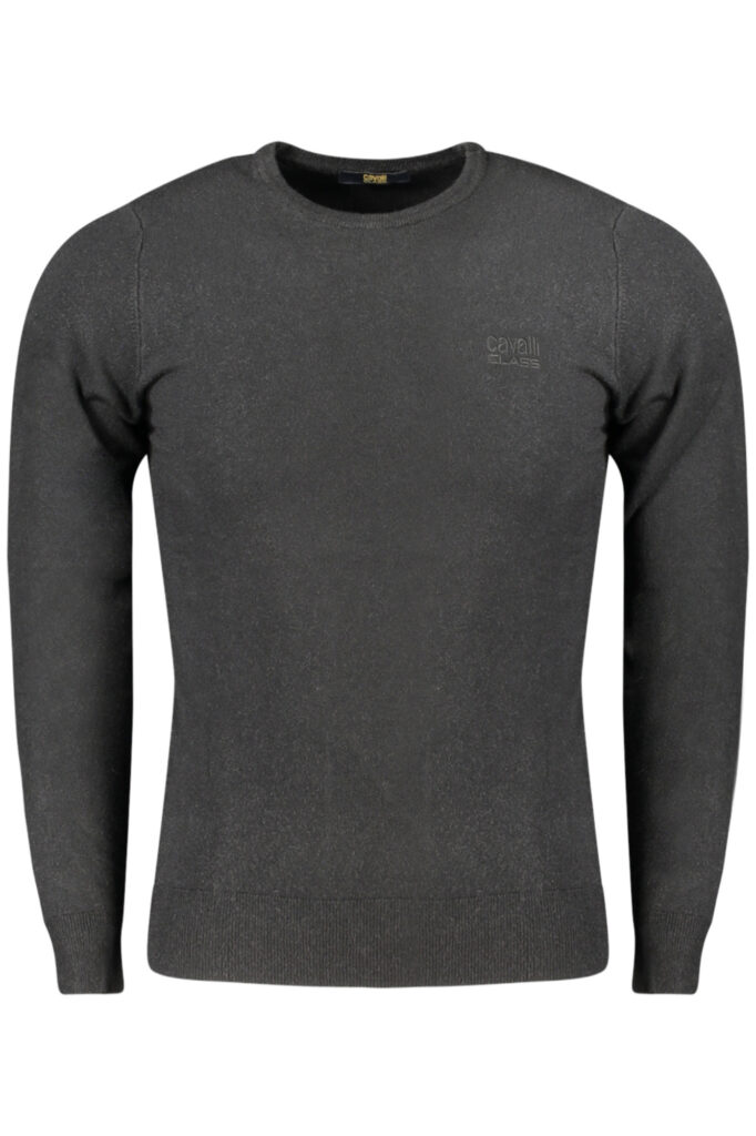 CAVALLI CLASS Herren Pullover Schwarz