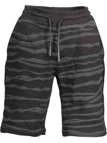 CAVALLI CLASS Herren Bermuda Shorts Schwarz