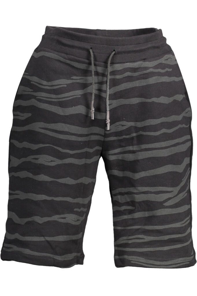 CAVALLI CLASS Herren Bermuda Shorts Schwarz