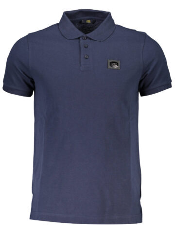 Cavalli Class Herren Polo Kurzarm Blau