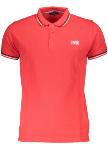 Cavalli Class Herren Polo kurzarm rot