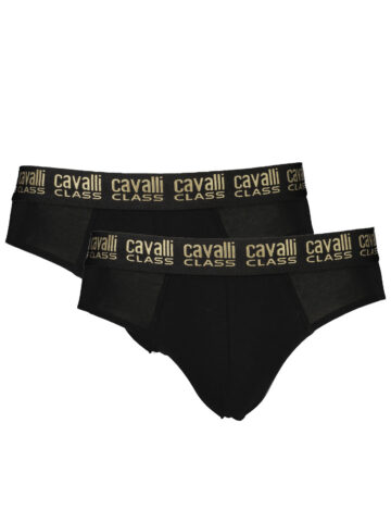 Cavalli Class Herren Slip schwarz