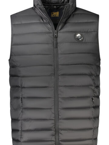 CAVALLI CLASS Herren Weste Schwarz