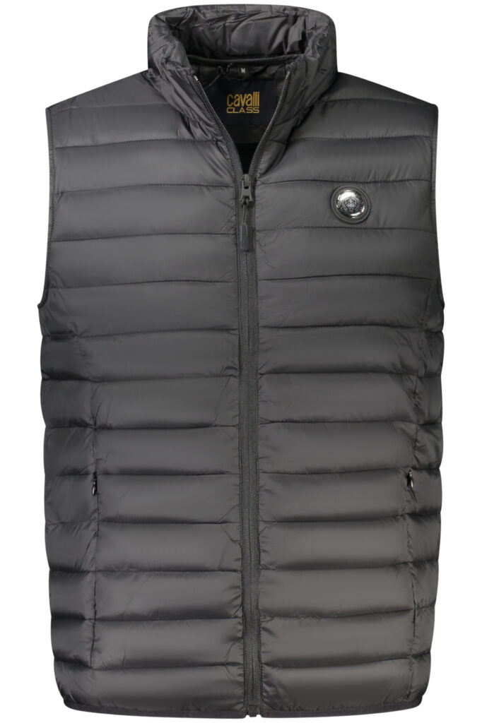 CAVALLI CLASS Herren Weste Schwarz