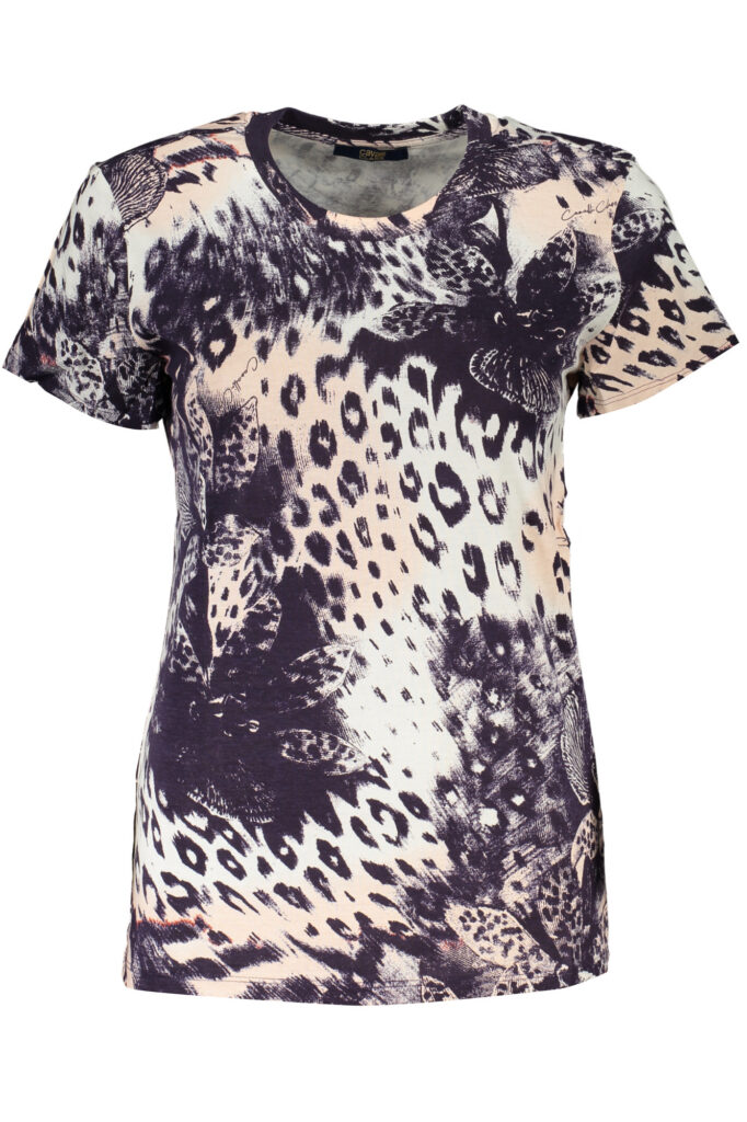 CAVALLI CLASS Damen T-Shirt Kurzarm Pink