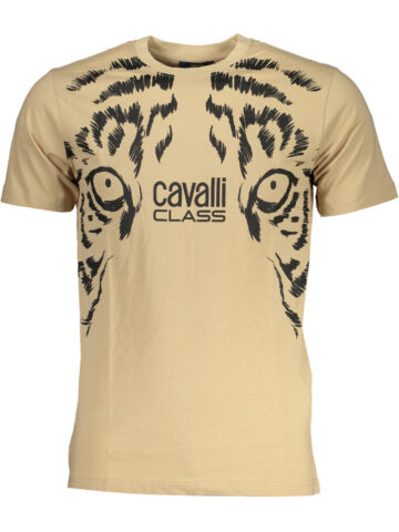 CAVALLI CLASS Herren T-Shirt Beige