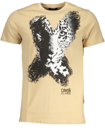 CAVALLI CLASS Herren T-Shirt Beige