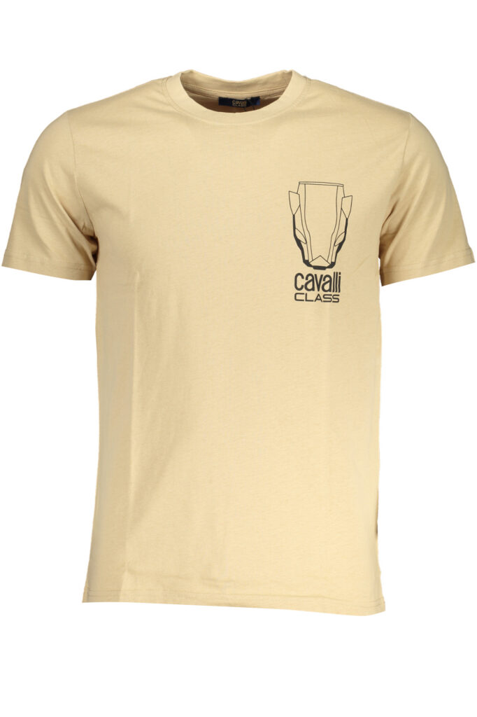CAVALLI CLASS T-Shirt Kurzarm Herren Beige