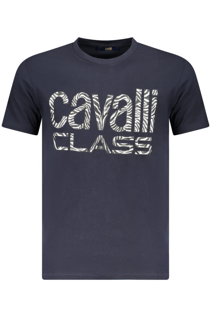 CAVALLI CLASS Herren T-Shirt Blau