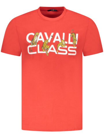 Cavalli Class T-Shirt Herren Rot