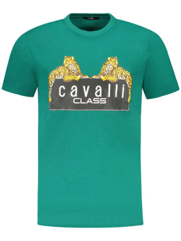 Cavalli Class Herren T-Shirt Grün
