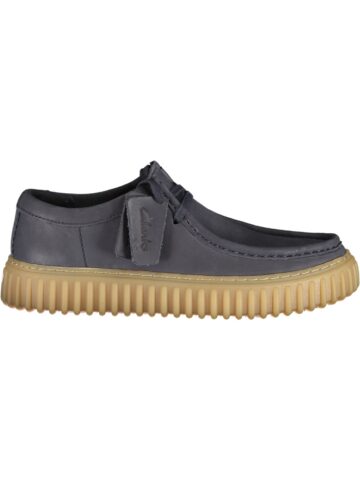 CLARKS Herren Classic Schnürschuh Blau