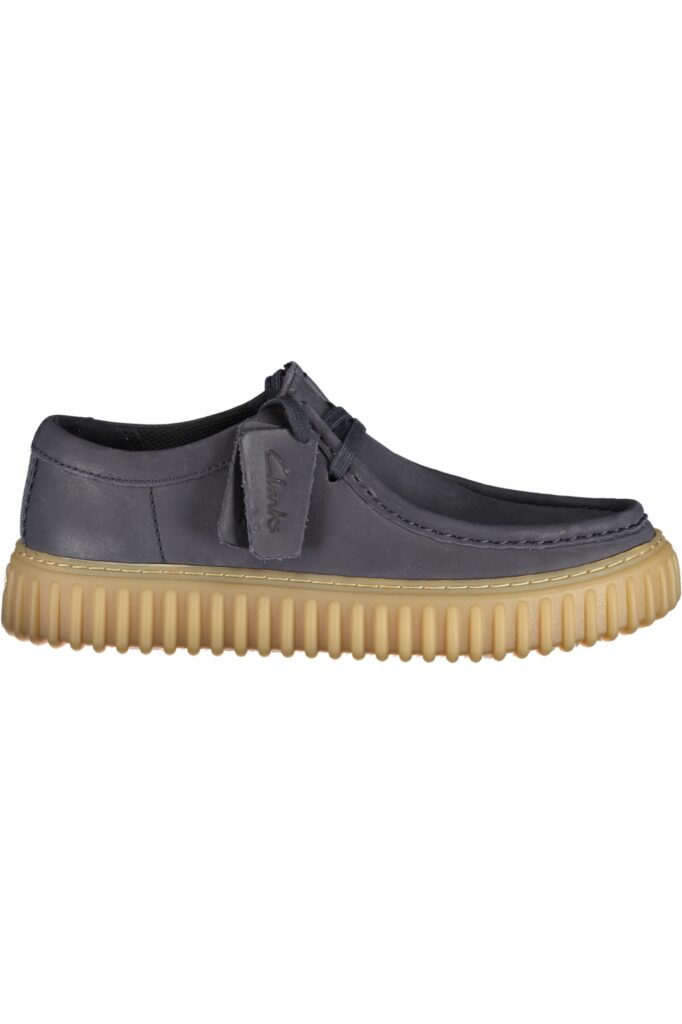 CLARKS Herren Classic Schnürschuh Blau