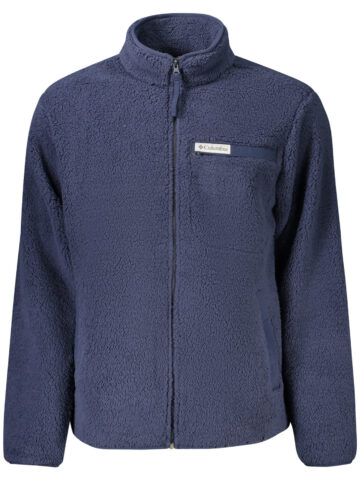 COLUMBIA MEN'S BLUE ZIP-UP SWEATSHIRT