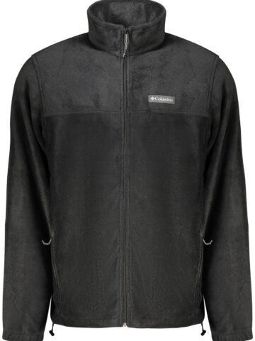 COLUMBIA MEN'S BLACK ZIP-UP SWEATSHIRT