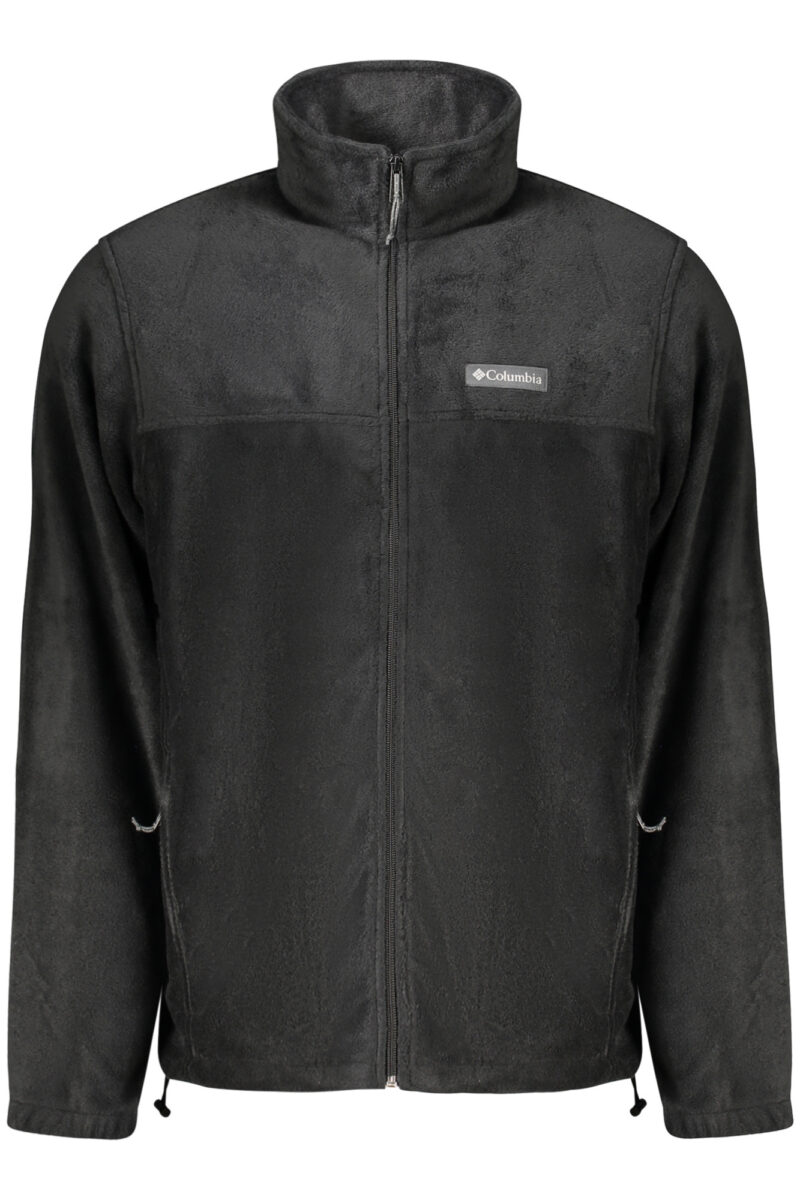 COLUMBIA MEN'S BLACK ZIP-UP SWEATSHIRT