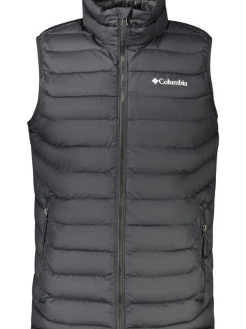 COLUMBIA MEN'S BLACK SLEEVELESS JACKET