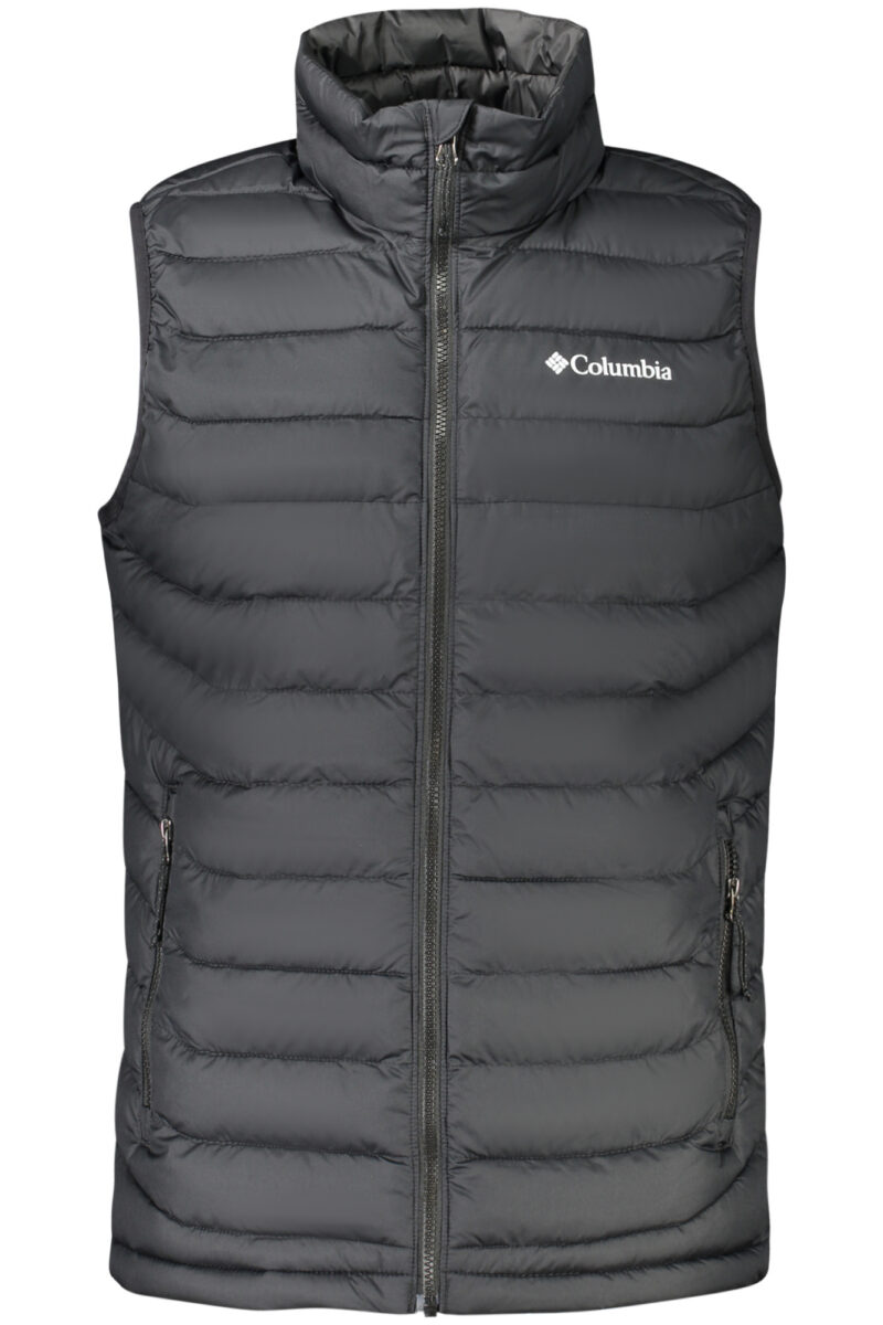 COLUMBIA MEN'S BLACK SLEEVELESS JACKET