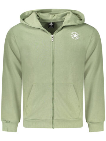 CONVERSE Kinder Sweatshirt mit Reißverschluss Grün