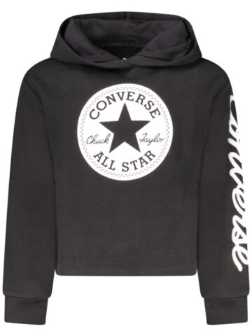 Converse Kapuzenpullover Mädchen Schwarz