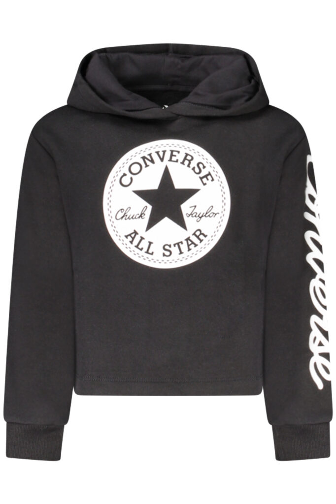 Converse Kapuzenpullover Mädchen Schwarz