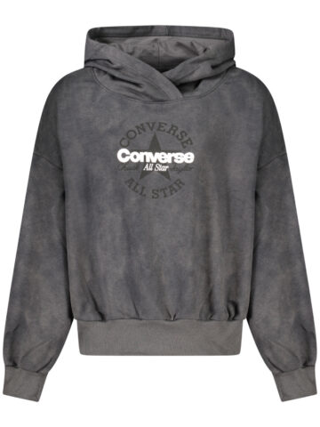 Converse Mädchen Hoodie Schwarz ohne Reißverschluss