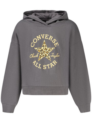 Converse Mädchen Hoodie Schwarz