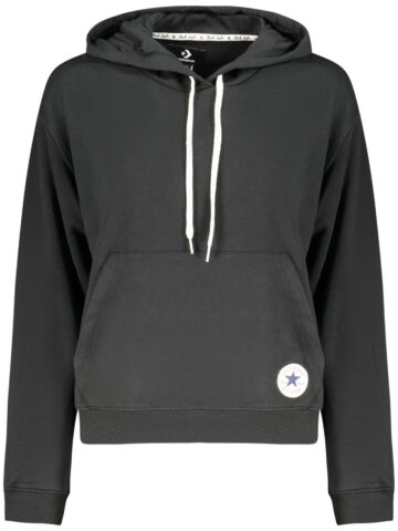 Converse Women's ZIPLESS Hoodie, Black CVW6H117_NE001BLA