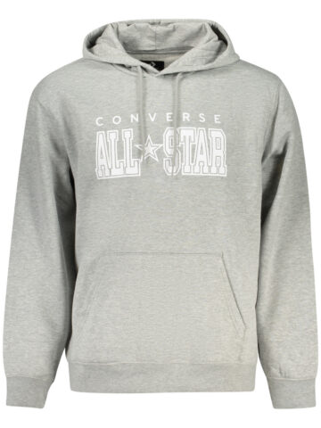 CONVERSE MEN'S GRAY ZIPLESS SWEATSHIRT CVM5K160_GR027