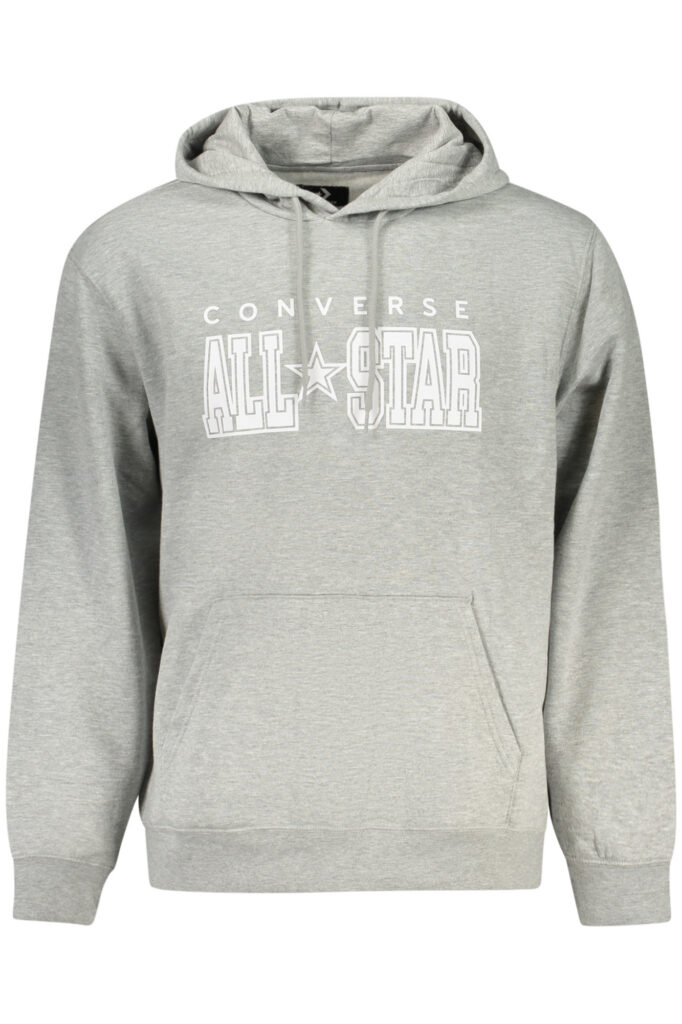 CONVERSE MEN'S GRAY ZIPLESS SWEATSHIRT CVM5K160_GR027
