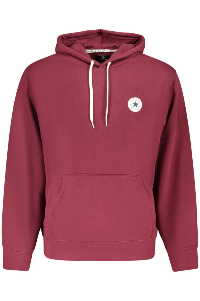 Converse Men's ZIPLESS Hoodie, Red