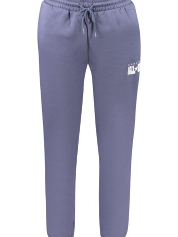 CONVERSE MEN'S BLUE LONG TRACKSUIT PANTS CVM5B161_BL410