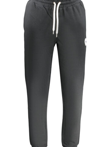 CONVERSE MEN'S BLACK LONG TRACKSUIT PANTS CVM6B114_NE001BLA