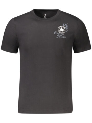 Converse Kinder T-Shirt kurzarm schwarz