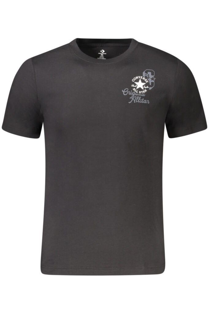 Converse Kinder T-Shirt kurzarm schwarz