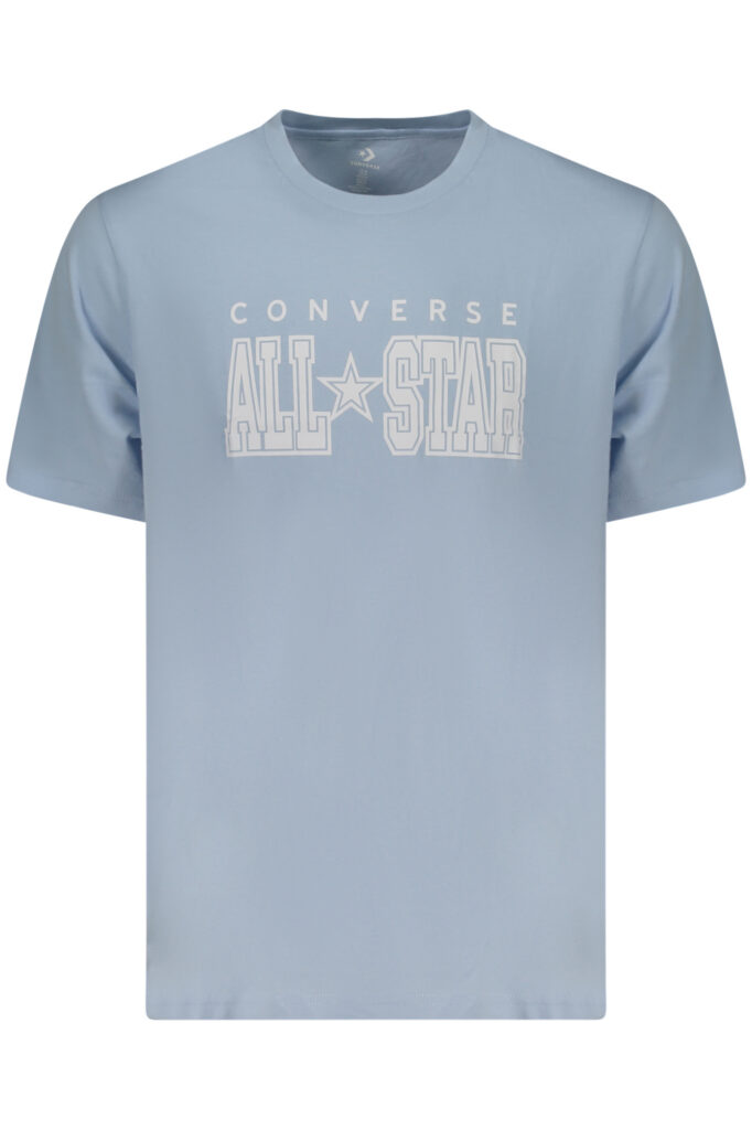 CONVERSE MEN'S SHORT-SLEEVED T-SHIRT, BLUE