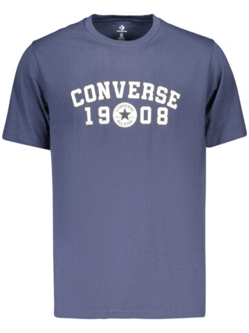 CONVERSE Herren T-Shirt mit kurzem Arm Blau
