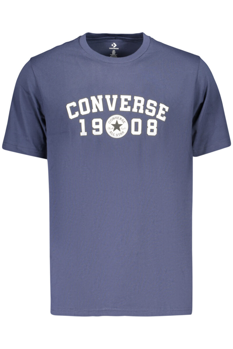CONVERSE Herren T-Shirt mit kurzem Arm Blau