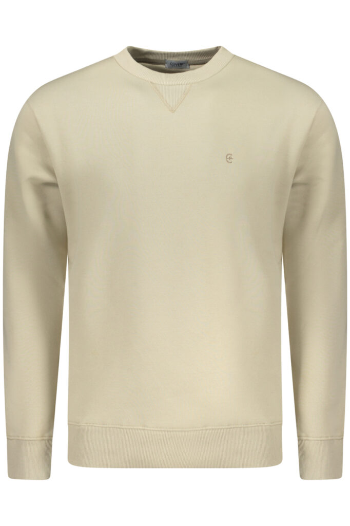 COVERI MOVING MEN'S ZIP-LESS SWEATSHIRT, BEIGE FE4615_BESABBIA