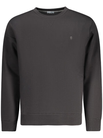 COVERI MOVING MEN'S BLACK ZIPLESS SWEATSHIRT FE4615_NENERO