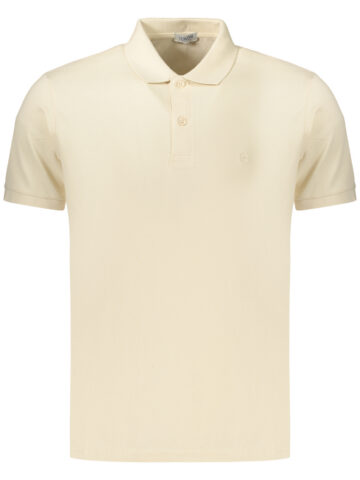 COVERI MOVING MEN'S SHORT-SLEEVE POLO SHIRT, BEIGE