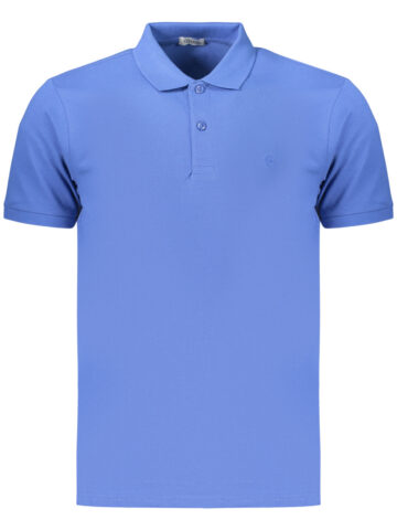 COVERI MOVING MEN'S SHORT-SLEEVE POLO SHIRT, BLUE PQC099_BLAZZURR