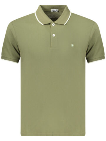 COVERI MOVING MEN'S SHORT-SLEEVE POLO SHIRT, GREEN PQC100_VEARMY
