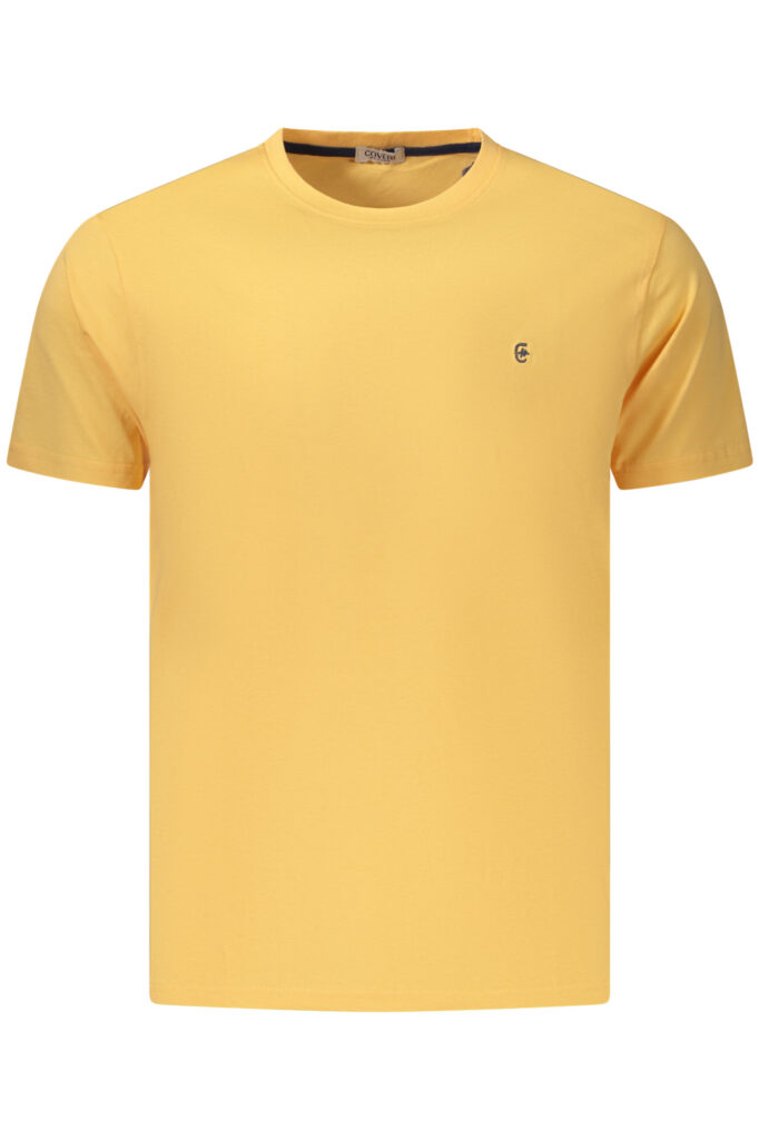 COVERI MOVING MEN'S SHORT-SLEEVE T-SHIRT ORANGE